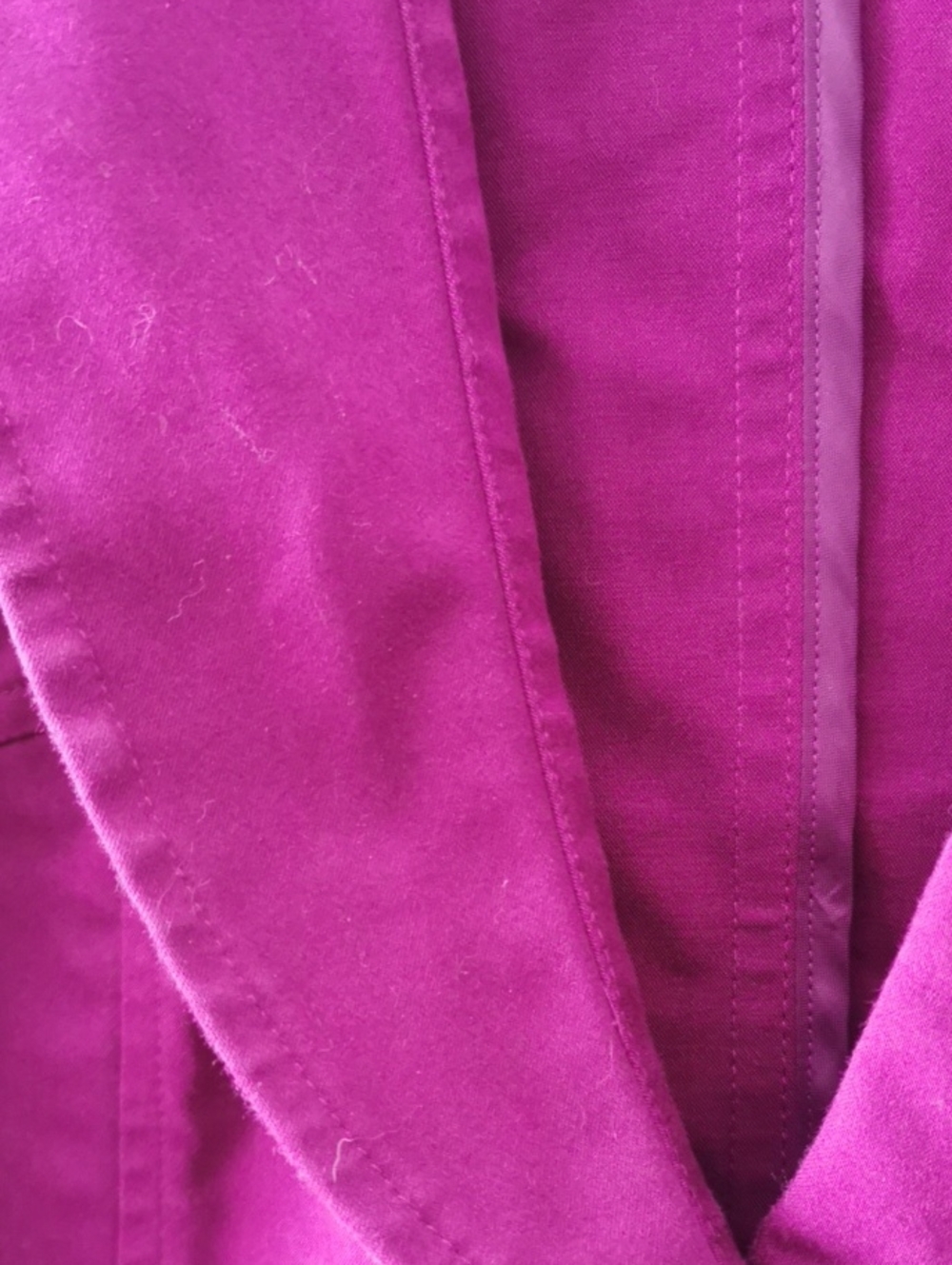 Ricki's Short Sleeve Womens Magenta Careerwear Office Casual Blazer. Size 14 - Picture 2 of 7